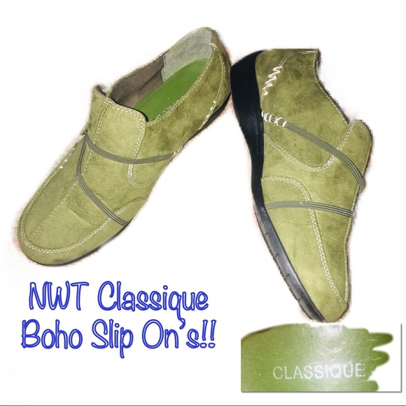 Classique Shoes - ‼️🔥NWT CLASSIQUE Boho Slip On Shoes!!🔥‼️